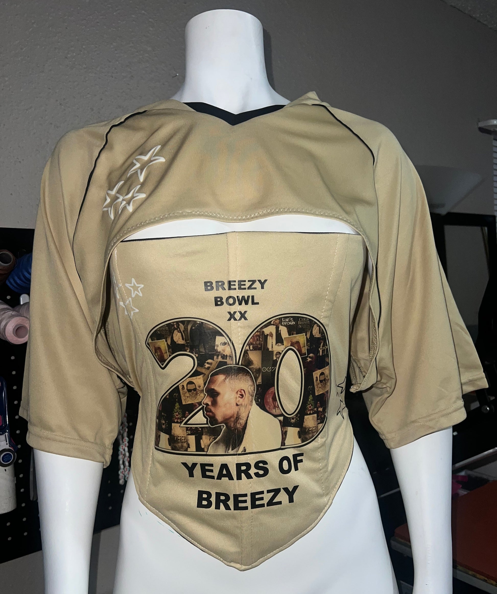 Breezy Bowl Jersey Corset