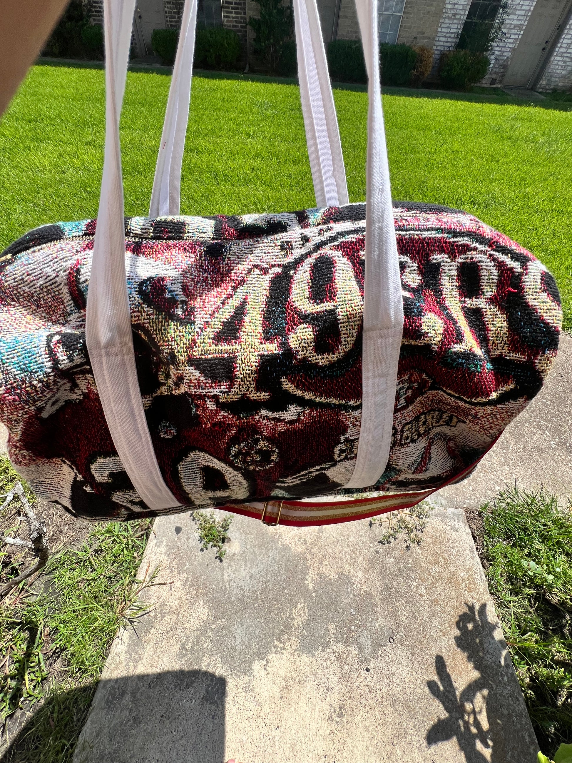 Custom Tapestry Duffle Bag