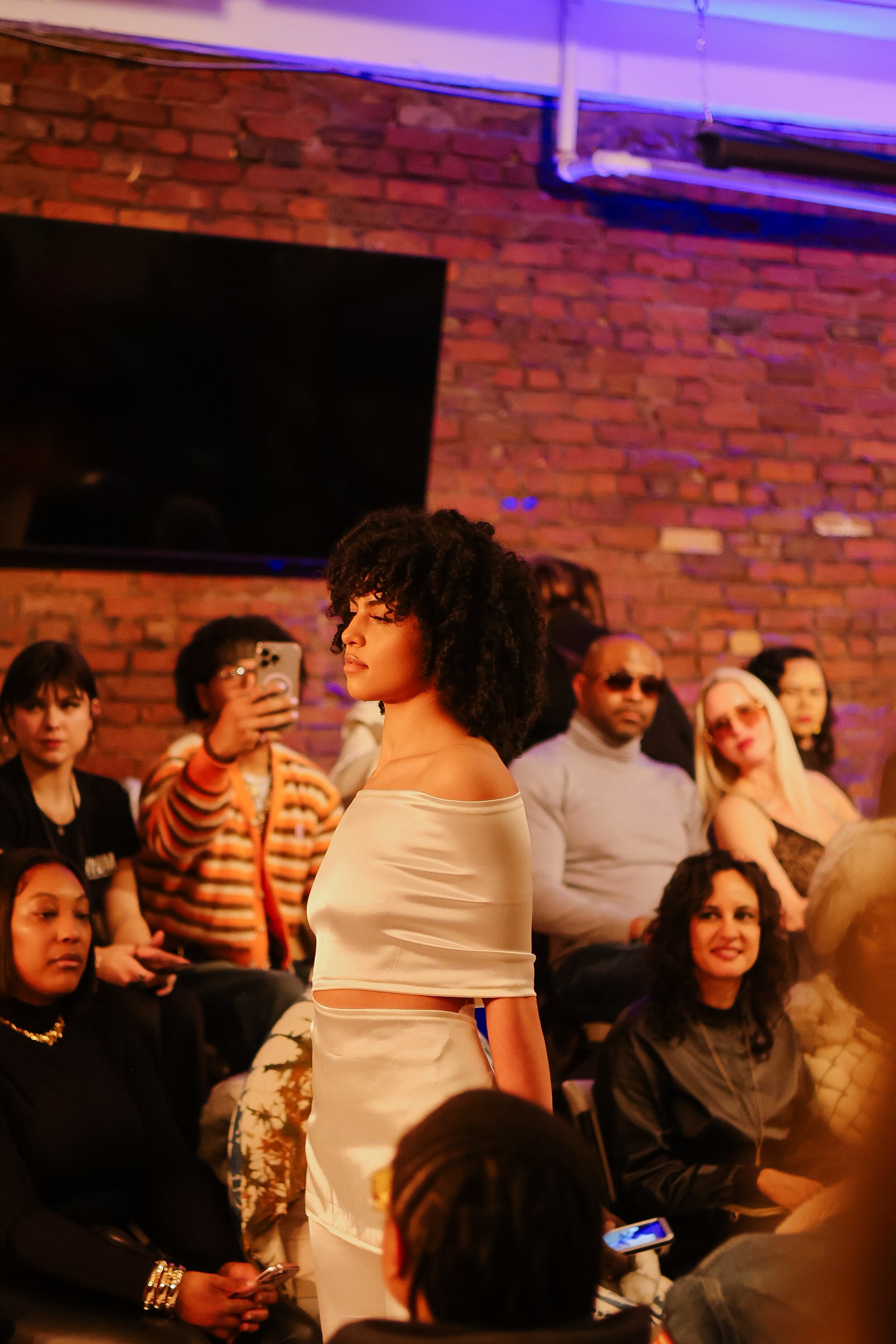 NYFW Look 2: The Blank Canvas
