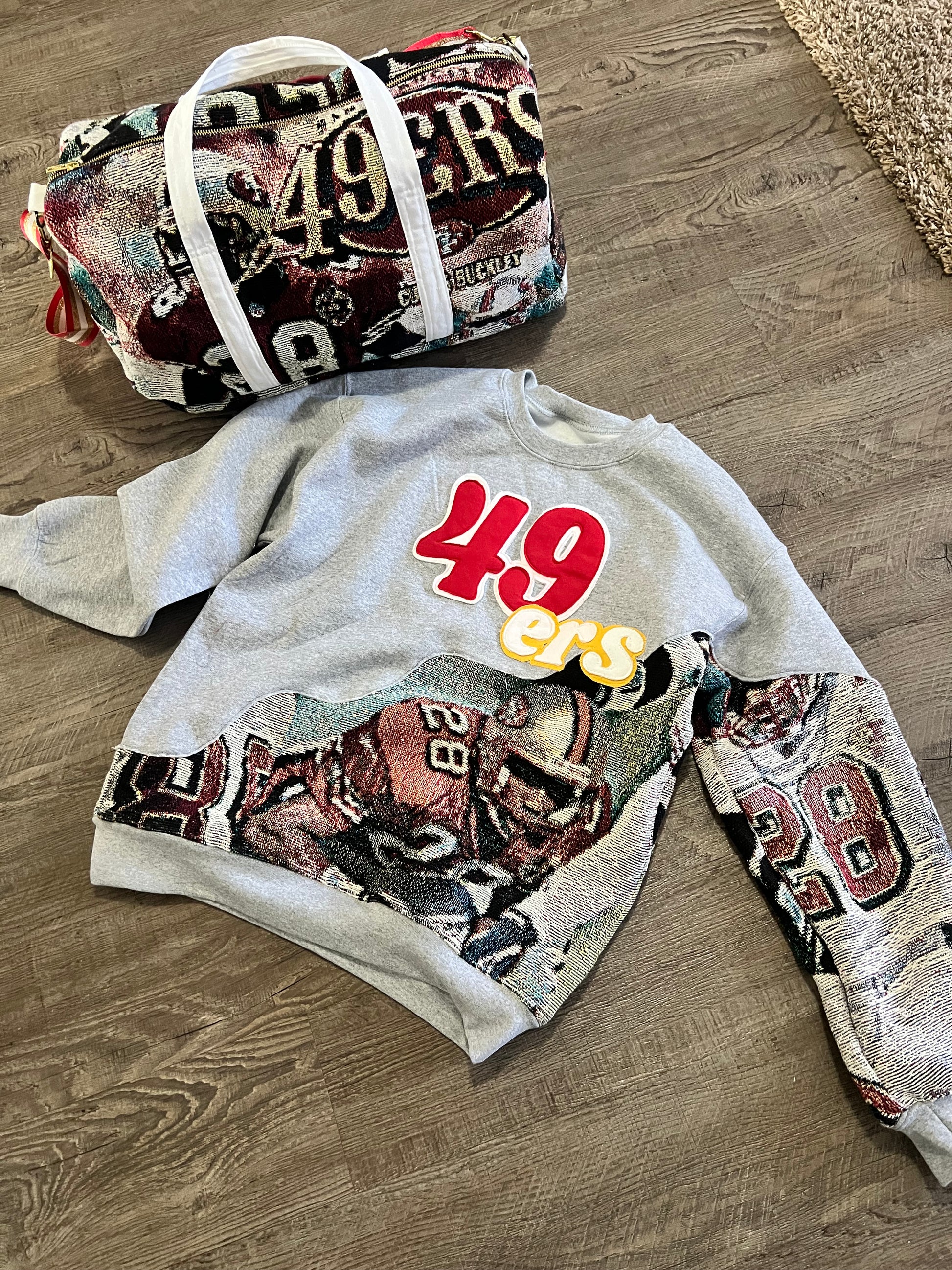 Custom Tapestry Duffle Bag