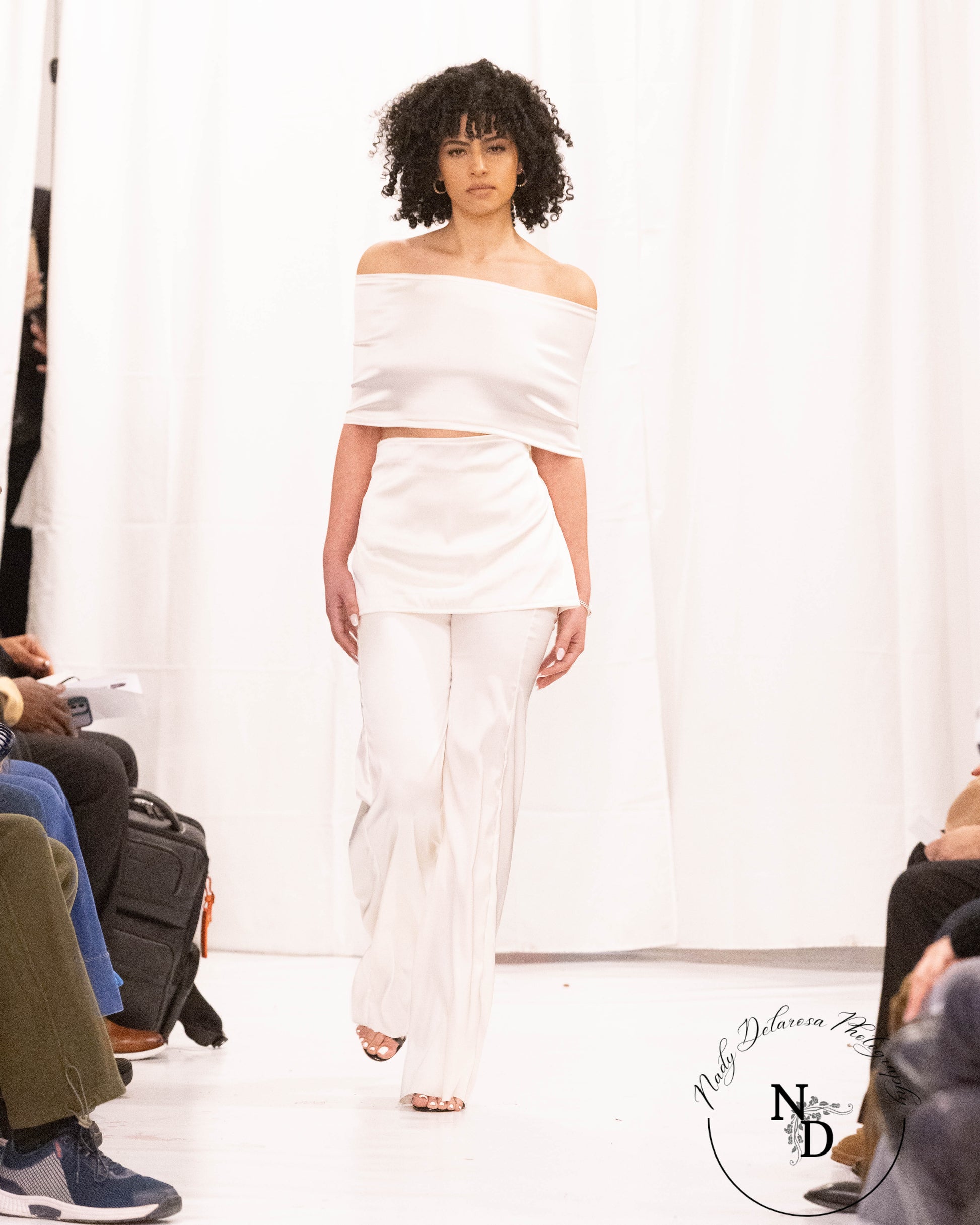 NYFW Look 2: The Blank Canvas