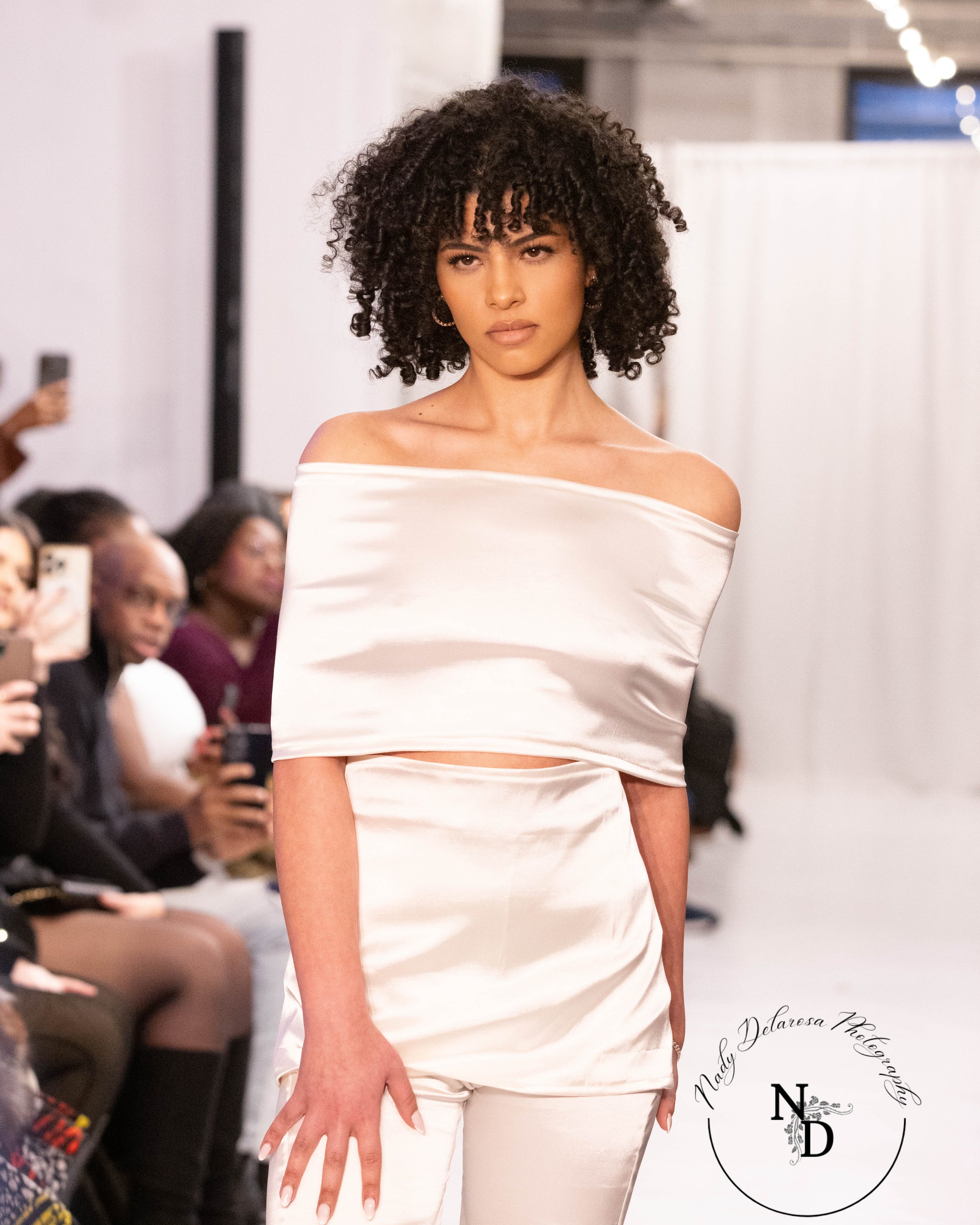 NYFW Look 2: The Blank Canvas