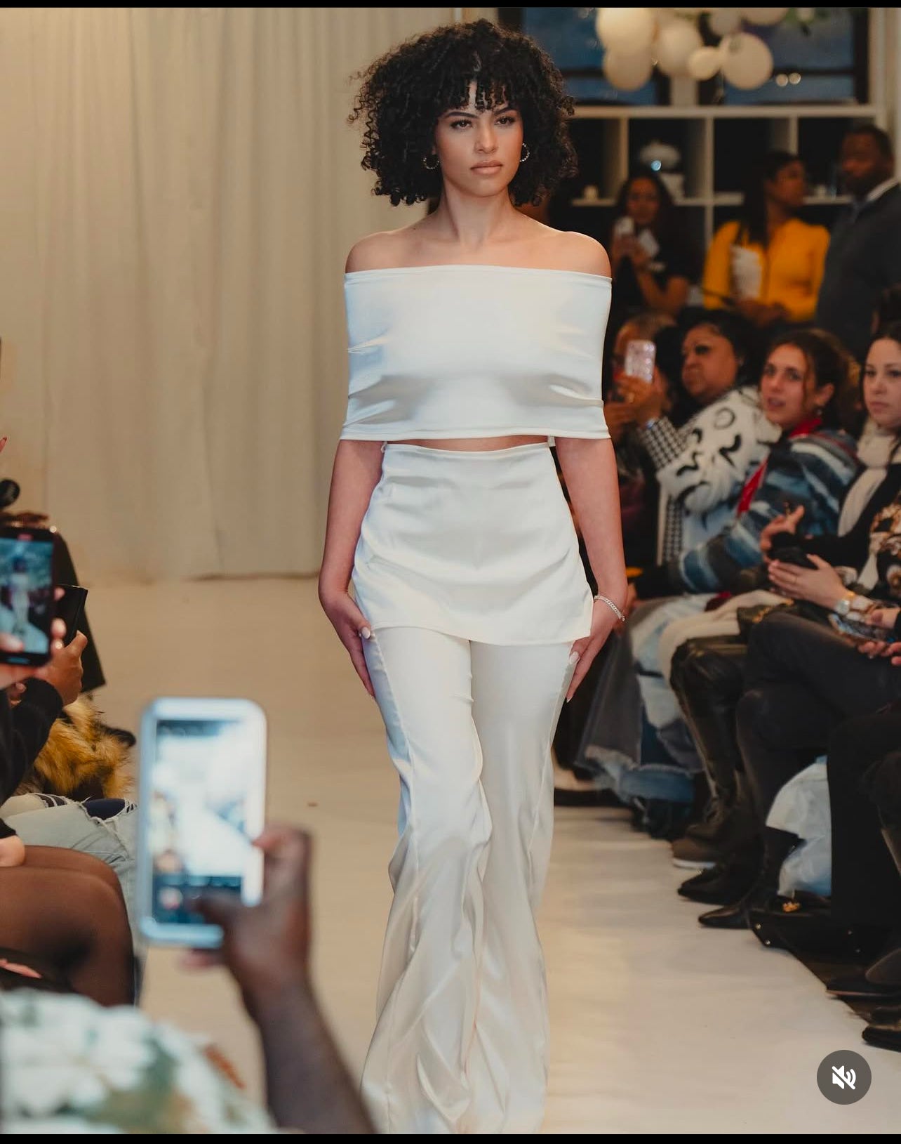 NYFW Look 2: The Blank Canvas