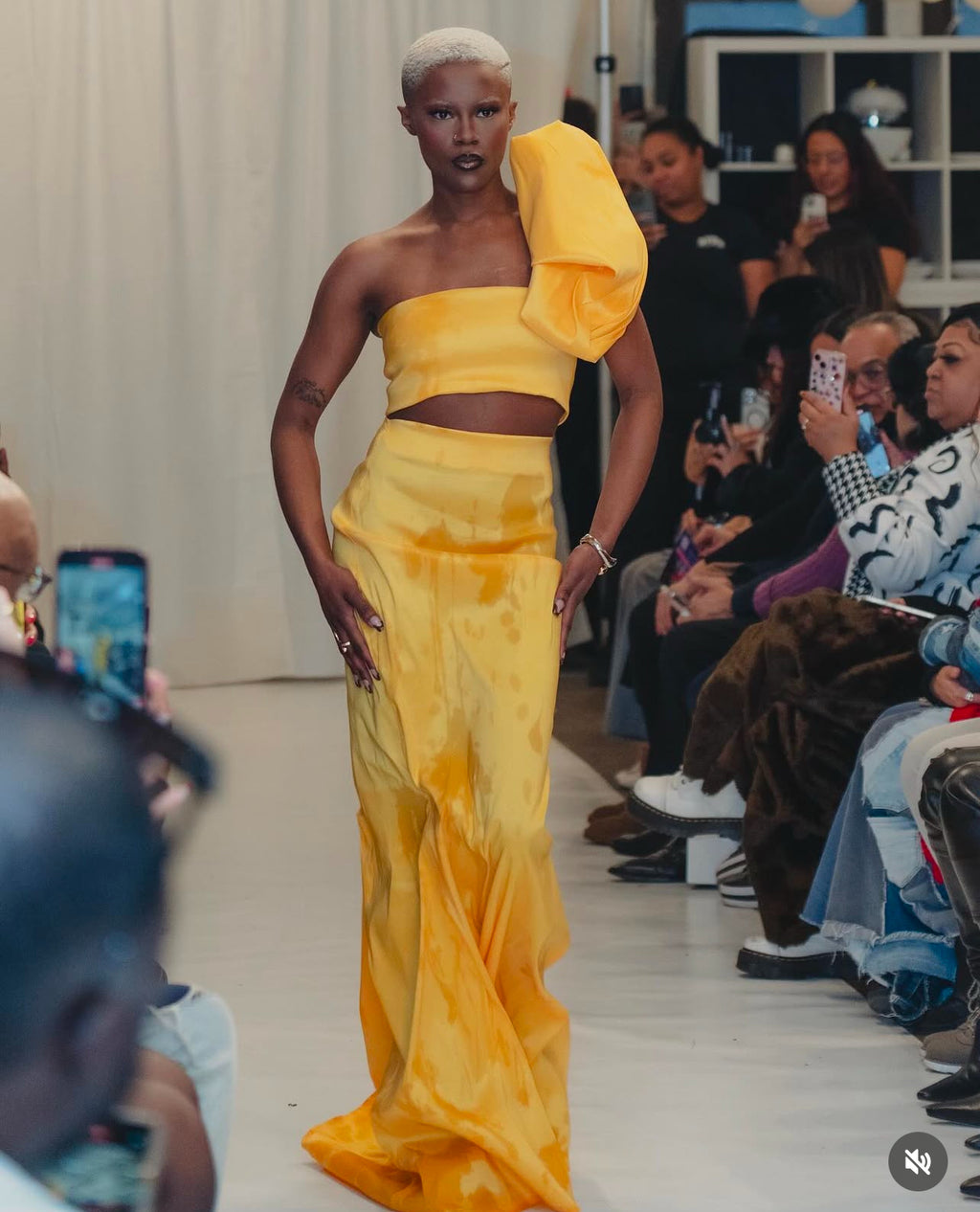 NYFW Look 1: The Sunflower