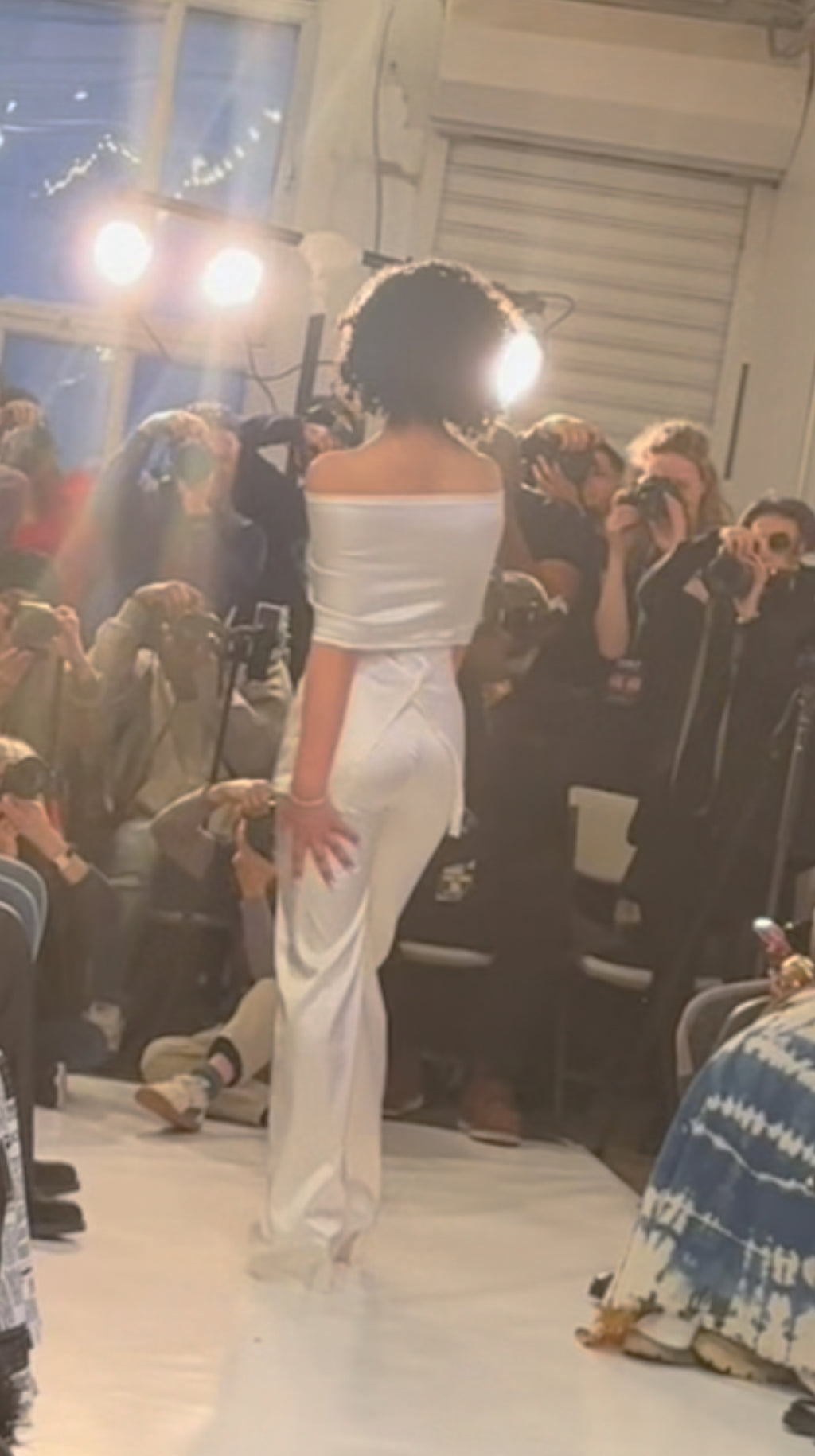NYFW Look 2: The Blank Canvas
