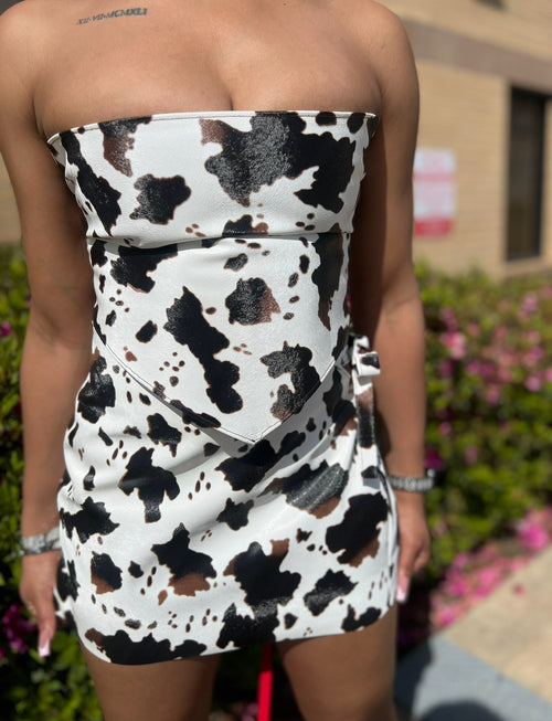 Cowboy Cowprint Set (Top)